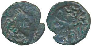 Indo-Parthians, Gondophares (c. 20-55 AD), Copper Unit, 8.41g, obv. bust of the king facin