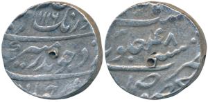 Aurangzeb, Silver Rupee, 11.54g, Makhsusabad Mint, AH 1116/48, (KM 300.58). Very Fine, Rar