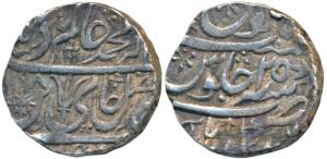 Balanagar Garha (Mandla) Mint, Silver Rupee, 10.97g, in the name of Shah Alam II, AH 1198/