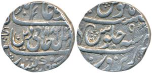 Mahadji Rao (AH 1175-1209, 1761-1794 AD), Silver Rupee, 11.12g, Narwar Mint, in the name o