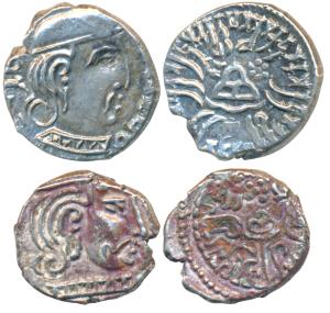 Western Kshatrapas, Kardamaka Family, Damsena, son of Rudrasimha I, as Kshatrapa, SE xx, S