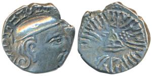 Western Kshatrapas, Svami Rudrasenasa III, son of Svami Rudradaman II, as Mahakshatrapa, S