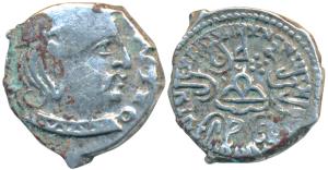 Western Kshatrapas, Svami Rudrasimha III, son of Svami Satyasimha, (385-415 AD), as Mahaks
