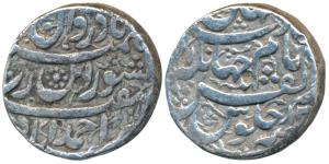 Jhangir, Silver Rupee, 11.10g, Ahmedabad Mint, Kishwar couplet, AH (10)27/12, (KM 149.3). 