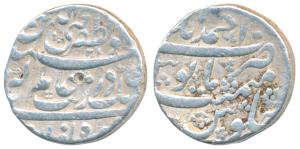 Aurangzeb (AH 1068-1118, 1658-1707 AD), Silver Rupee, 11.39g, Ahmednagar Mint, with the em