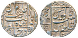 Aurangzeb, Silver Rupee, 11.56g, Junagarh / Junagadh Mint, RY 13, date in top margin, lege