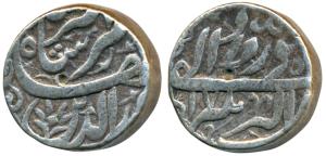 Jahangir, Silver Rupee, 11.28g, Akbarnagar Mint, Month Khurdad, RY 17 (KM 145.4). Very Fin