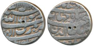 Shah Jahan, Silver Rupee, 11.10g, Bhakkar Mint, AH 1041/4 (KM 224.7). About Very Fine.