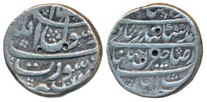 Murad Bakhsh, Silver Rupee, 11.12g, Surat Mint, AH 1068/Ahd, the ’Second Sikandar’ couplet