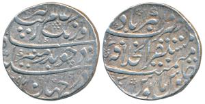 Aurangzeb, Silver Rupee, 11.35g, Mustaqir al-Khilafat Akbarabad Mint, AH 1097/30, complete