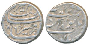 Aurangzeb, Silver Rupee, 11.45g, Kabul Mint, AH 1086/18, without mint epithet, Mihire Muni