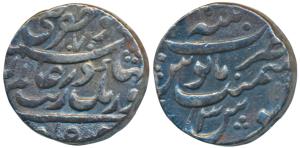Aurangzeb, Silver Rupee, 11.39g, Patna Mint, AH 1070/3, with the Emperor’s complete name M