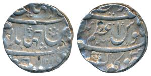 Jahandar Shah, Silver Rupee, 11.29g, Azamnagar Gokak Mint, AH 112X/6 (sic.), ’Sahib Qiran’