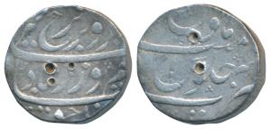 Farrukhsiyar, Silver Rupee, 11.39g, Nusratabad Mint (KM 377.80). About Very Fine, Very Rar