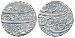 Rafi ud-Darjat, Silver Rupee, 11.36g, Dar ul-Khilafat Shahjahanabad Mint, AH 1131/Ahd (KM 