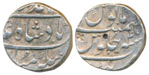 Muhammad Shah, Silver Rupee, 11.38g, Elichpur Mint, AH11XX/4, (KM 436.24). Very Fine, Rare