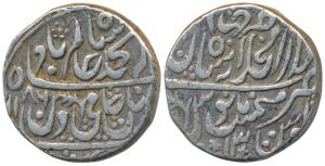 Shah Alam II, Silver Rupee, 11.36g, Dar ul-Khilafat Shahjahanabad Mint, AH 1186/13 (KM 709