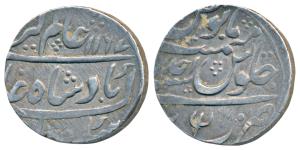 Hafiz Rahmat Khan (AH 1167-1188, 1754-1774 AD), Silver Rupee, 11.02g, Bareli Mint, in the 