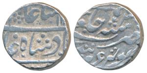 Kota urf Nandgaon Mint, Silver Rupee, 11.15g, in the name of Shah Alam II, RY 3, near comp