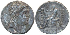 Indo-Greeks, Euthydemos I Theos Megas (c. 225-200/195 BC), Silver Tetradrachm, 15.18g, Min