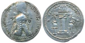 Sasanian, Ardashir (223/4-240 AD), Silver Drachm, 4.17g, Ctesiphon Mint, obv. bust to righ