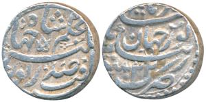 Nur Jahan, Silver Rupee, 11.38g, Patna Mint, RY 22 (KM 168.5). Very Fine+, Rare.