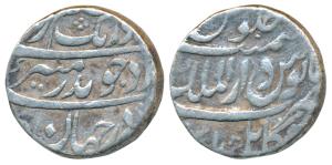 Aurangzeb, Silver Rupee, 11.40g, Dar ul-Mulk Kabul Mint (KM 300.45). Very Fine, Scarce.
