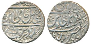 Balanagar Garha (Mandla) Mint, Silver Rupee, 11.04g, in the name of Shah Alam II, AH (11)9
