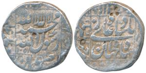 Shah Jahan, Silver Rupee, 11.4g, Jahangirnagar Mint, AH 1051/8, legend within square area,