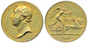Pindaree and Mahratta Confederacy Defeated 1818, British Victories in India Medal, Copper 