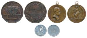 Bronze & Aluminum Medals (3), Field Marshal Lord Roberts of Kandahar, rev. society of Mini