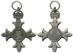 The Most Excellent Order of the British Empire (O.B.E.), 2nd type, Civil Division, Officer