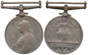 Queen’s Sudan Medal, Silver, awarded to 4126 Sepoy Khazana 26 Punjab Infantry, jubilee bus