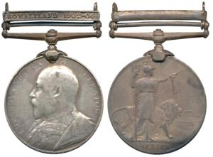 African General Service Medal, Edward VII, Silver, Somaliland 1902-04 bar, awarded to 1525