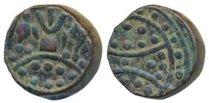 Hyderabad State Feudatories, Shorpur, Copper Paisa, 9.55g (KM C83). Very Fine+.