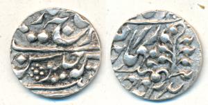 Yajna Narayan (AH 1345-1357, AD 1926-1938), Silver ¼ Rupee, 2.69g, with the name of King G