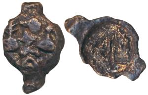 City State Issue, Erikachha, Betwa River Valley, Cast Copper, 4.19g, obv. Brahmi legend Er