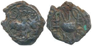 Post-Vakataka, Sri Ram (c. 5-6th century AD), Vishnukundin type, Khandesh Region, Copper B