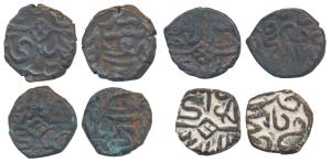 Muhammad Ghazi Shah (AH 962-970, 1555-1562 AD), Copper Kaserah (4), in the name of Akbar I