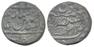 Mahadji Rao (AH 1175-1209, 1761-1794 AD), Silver Rupee, 11.23g, Akbarabad (Agra) Mint, RY 