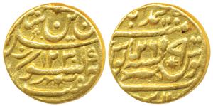 Sa’adat Ali (AH 1213-1230; 1798-1814 AD) Gold Mohur, 10.62g, Muhammadabad Banaras Mint, in