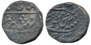 Sawai Jaipur Mint (pseudo mint name), Silver Rupee, 10.93g, in the name of Shah Alam II, R
