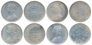 Victoria Empress, Silver Rupee, 1888, Calcutta Mint, C3 / I / C incuse, (Prid 129); Bombay