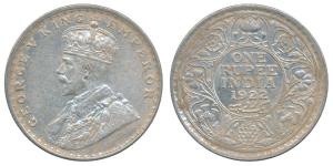 George V, Silver Rupee, 1922, Bombay Mint, (Prid 228). About Extremely Fine, Scarce.