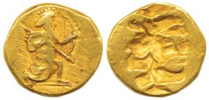 Persia, Achaemenid Empire, Darios I to Xerxes II (c. 485-420 BC), Gold Daric, 8.13g, obv. 