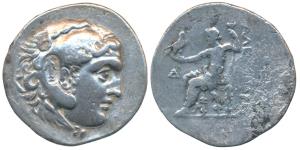 Pamphylia, Perge, Alexander III (c. 221-189 BC), Silver Tetradrachm, 15.76g, obv. head of 