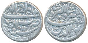 Jahangir(AH 1014-1037; 1605-1627 AD), Silver Rupee, 11.26g, Agra Mint, Month Azar, AH 1025