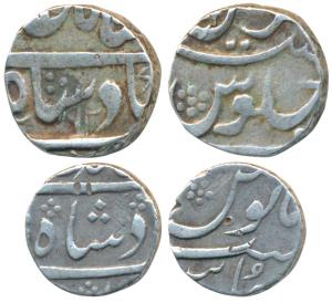 Hussain Yafar Khan (AH 1257-1297, 1841-1880 AD), Silver Rupee, 11.44g, Khambayat Mint, AH 
