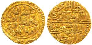 Mahmud Shah I (AH 839-873, 1436-1439 AD), Gold Tanka, 10.99g, Shadiabad Mint, Sikandar al 