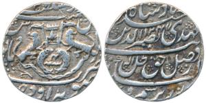 Nasir-ud-din Haider, Silver Rupee, 11.06g, Dar-us-Sultanate Lucknow Mint, AH 1247/4 (KM 20